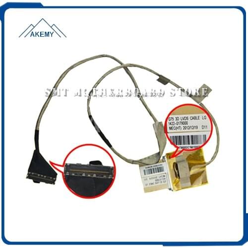 Original LVDS/LED/LCD Video Flex Cable For Asus G750 G750J G750JH G750JM G750JS G750JX G750JW G750JY 3D Laptop Screen Display