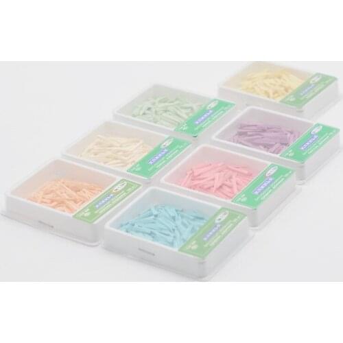 Dental Lab Supply Interdental Composite Contoured Wooden Wedges For Dentist Lab Supplies