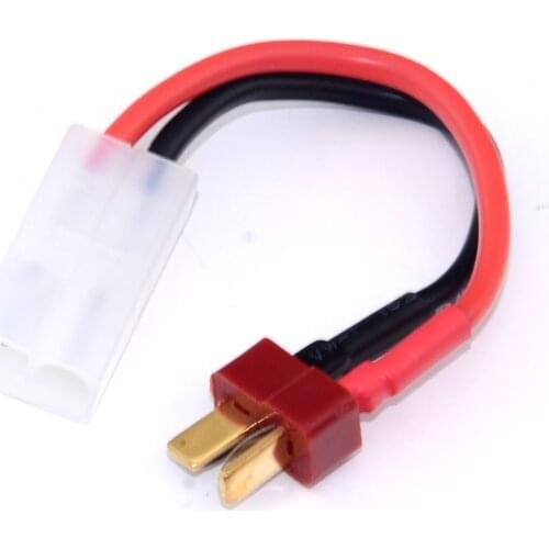 Deans T plug to Big Tamiya connector cable Male to Female adapter 14AWG Universal Battery Charging