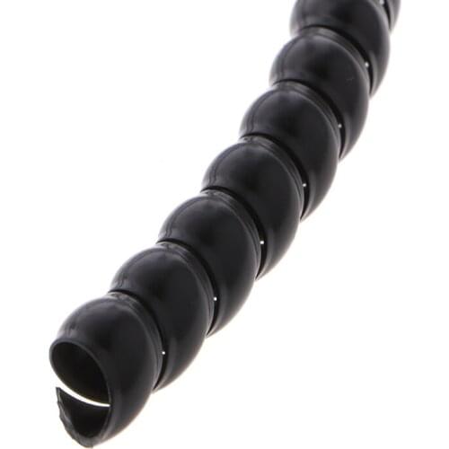 2021 New 2m 10mm PP Spiral Wrapping Bands Cable Tidy Wrap Wire Management Organizer Tube