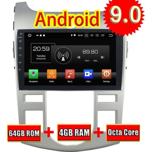 Topnavi Octa Core Android 9.0 Car GPS Navigation For KIA CERATO FORTE 2008 2009 2010 2011 2012 Car Multimedia Radio Stereo