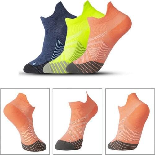 Three Pair Men Women Breathable Cycling Comfort Short Casual Sports Running Ankle Socks Cycling Outdoor Running Basketball