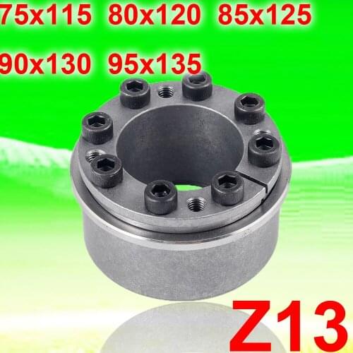 1PC TLK131 KTR201 Tensioning Shaft Locking Devices Assembly Keyless Connection Z13 Expansion Sleeve 75x115 80x120 85x125 90x130M