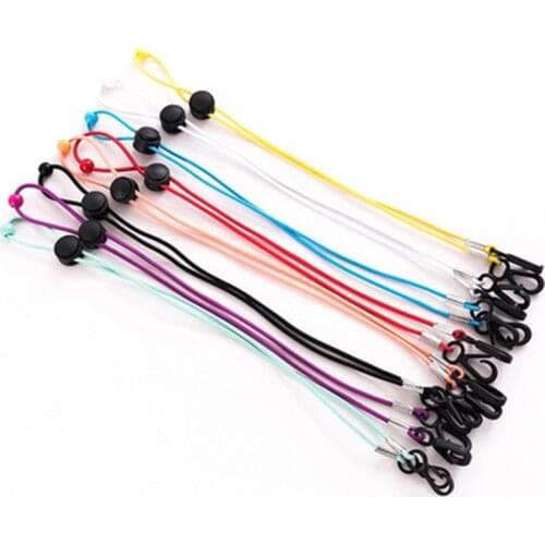 2021 Safety Adjustable Face Mask Lanyard Handy Convenient Holder Rope Anti-lost Anti-drop Mask Hanging Neck Rop Halter Ropes