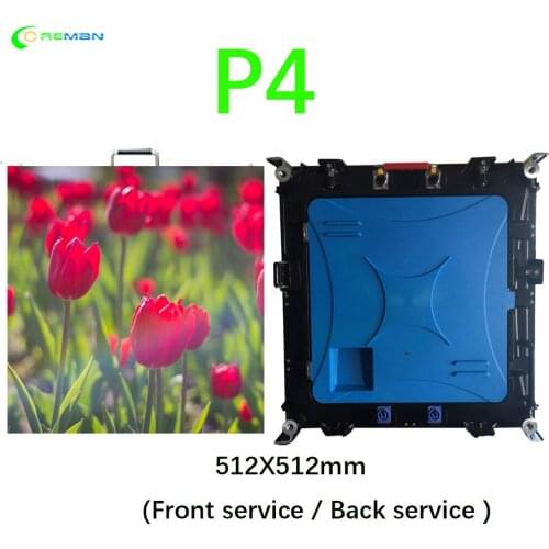 Factory price rental screen P4 sex video 3g advertising led display screen video , 512X512 indoor led video panel light