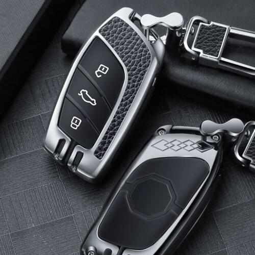 Zinc Alloy+Silicone Car Remote Key Case Cover Key Chain For Roewe RX5 i6 i5 RX3 RX8 ERX5 For MG ZS EV MG6 EZS HS EHS Car Styling