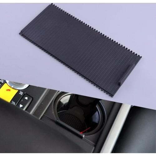 Black Car Front Centre Console Roller Sliding Blind Cover Fit for Land Rover Range Rover Sport Model 2005 2006 2007 2008 2009