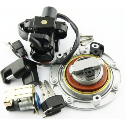 Motorcycle Fuel Tank Cover Cap Lock With Ignition Switch Lock FOR Honda CB-1 CB400F 1989-1991 CB400 CB400SF 1992-1998