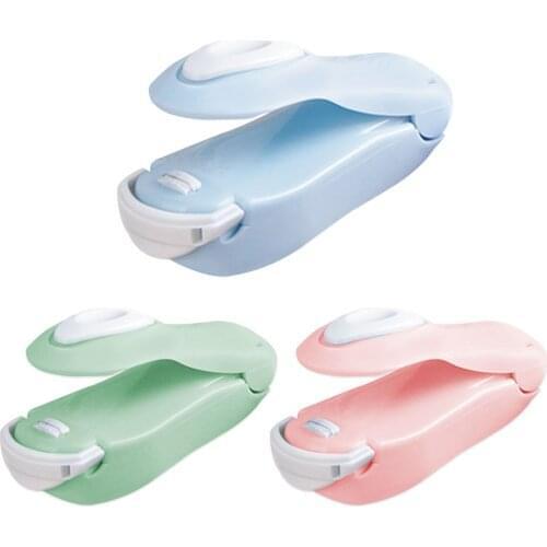 Plastic Sealing Machine Bag Sealer Mini Portable Sealing Machine Small Household Snacks Sealing Clip Heat Sealing Machine