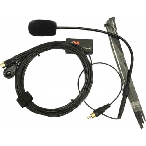 Hands-free Speaker Microphone Mic For Yaesu FT-1802 FT-1807 FT-7800 FT-7900 FT-8800 FT-8900 Radio Walkie Talkie Accessories