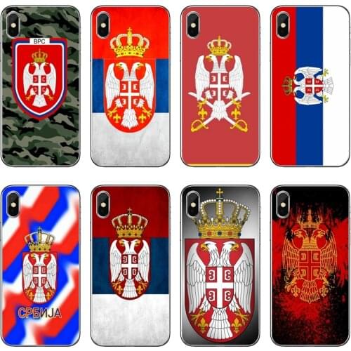 Flag Of Serbia Soft Phone Case For Samsung Galaxy M30 A70 A60 A50 A40 A30 A10 A9 A8 A6 J8 J4 J6 Prime Plus 2018