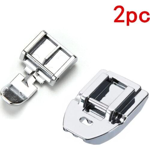 2 PC of Zipper Foot and Invisible Xipper Foot for Sewing Machine Presser Foot Fits All Low Shank Snap-On Brother, 5BB5100
