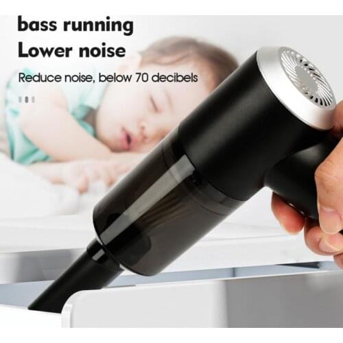 Wireless Car Vacuum Cleaner 6000Pa Handheld Auto Vacuum Home & Car Dual Use Mini Vacuum Cleaner For Dust Pet Hair
