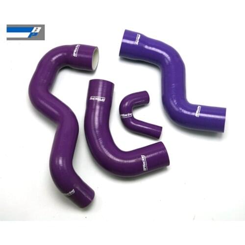 Silicone Intercooler Hose / Pipe Black For 2009/ 09/10/11/12 Audi B8 A4 A5 2.0T