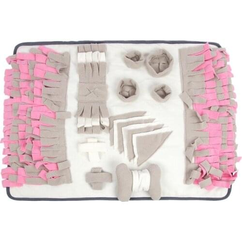 Pet Dog Snuffle Mat Nose Smell Training Sniffing Pad Slow Feeding Bowl Food Dispenser Carpet Relieve Stress Puzzle Toys