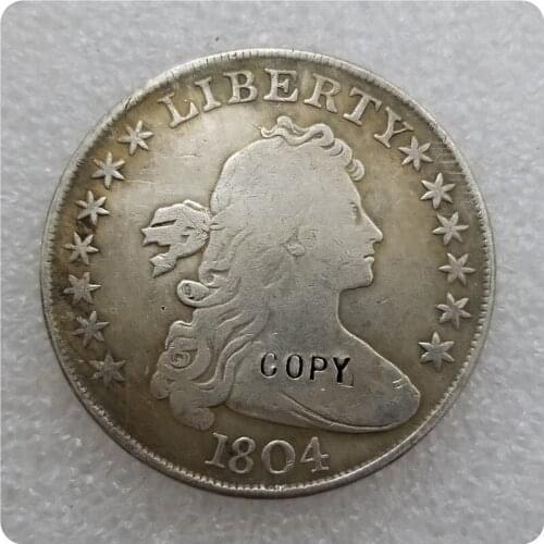 USA 1804 Draped Bust Dollar Copy Coin commemorative coins-replica coins medal coins collectibles