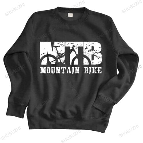 Man crew neck hoodie men hoodies Mountain Biker Vintage MTB make hoodies unisex sweatshirt men tops