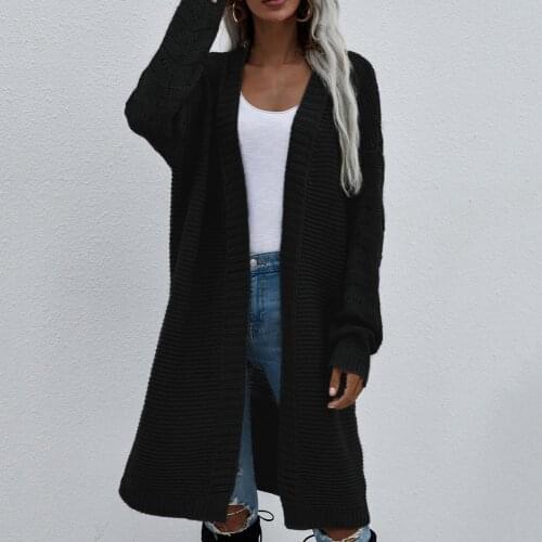 Knitwear Loose Solid Long Sleeve Knitwear Sweaters Sweaters Knitted Cardigan Coat Long Sleeve for Dating
