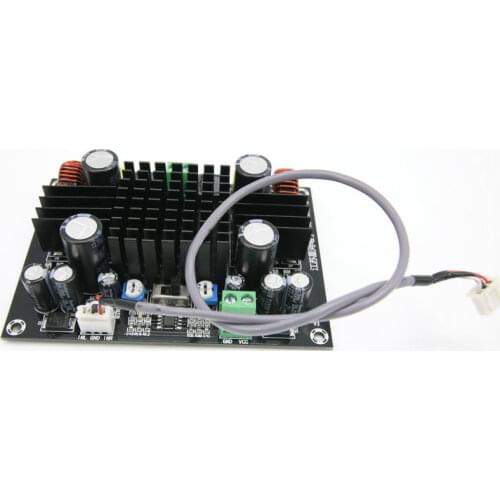 XH-M571 High Power Subwoofer Audio Digital amplifier board Trolley Case boost amplifiers mono 150W