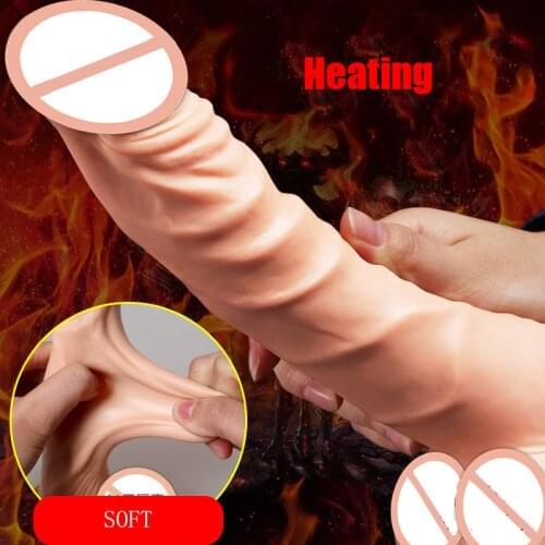 Charging Vibration Heating Simulation Penis Adult Erotic Sex Products Dildo Vibrators Vibrator Sex Toys for Woman Dildos