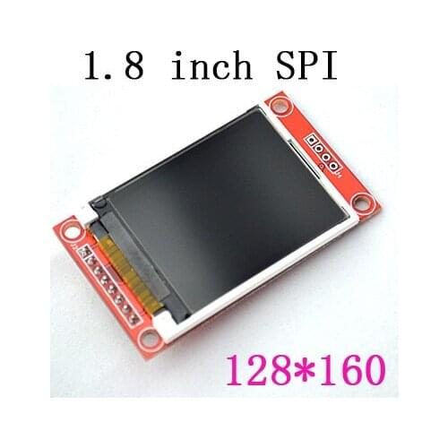 1.8 inch TFT LCD module SPI serial port 51 drive 4 IO driver TFT