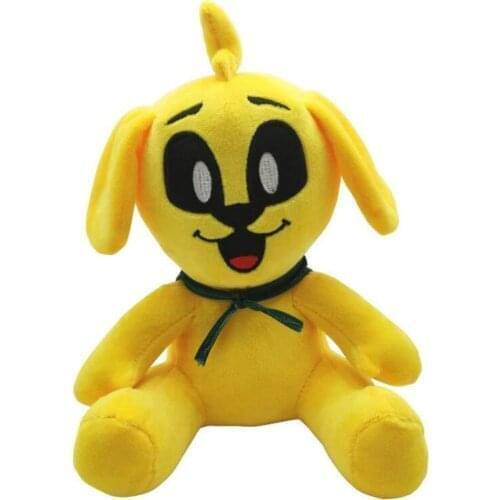 10PCS 25CM Mikecrack Mike-Crack Plush Toys Yellow Dog Soft Stuffed Dolls