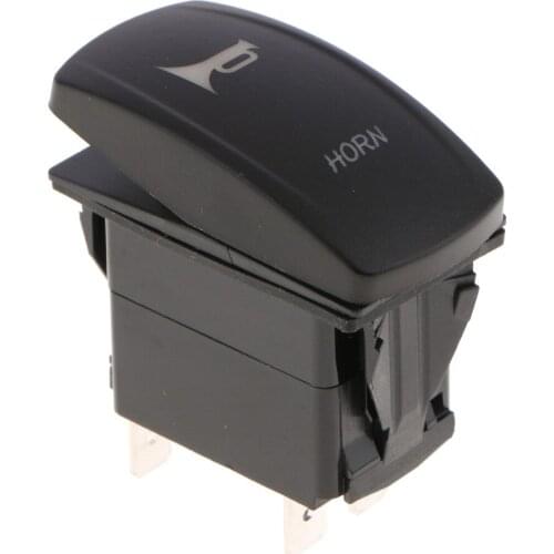 12V Bar Rocker Toggle Switch Rocker Toggle Switch On/Off Horn Lighted Blue LED Switch to Turn Something On
