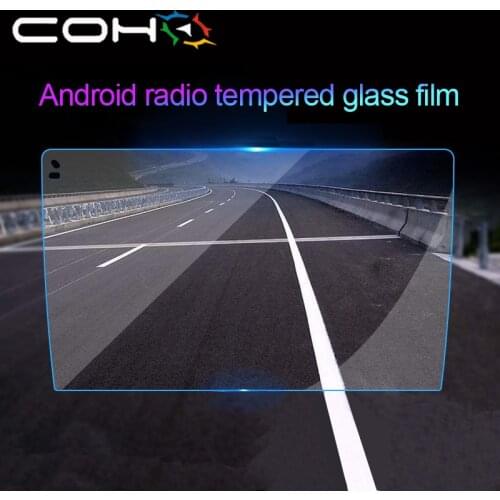 Car Android Navigation Radio GPS Screen Protective Film Tempered Film