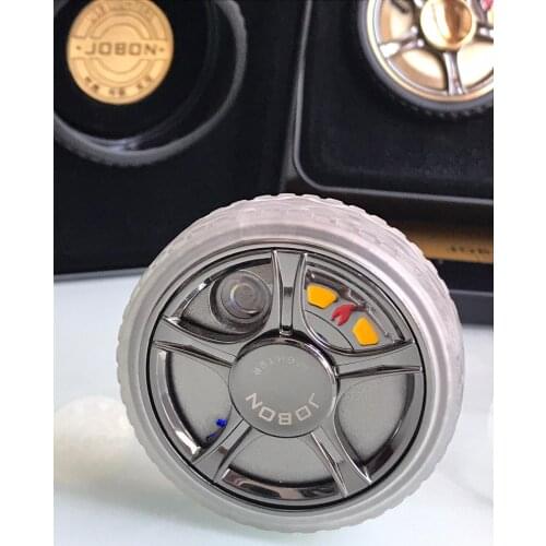 Car tire shaped usb rechargeable cigarette lighter great appearance