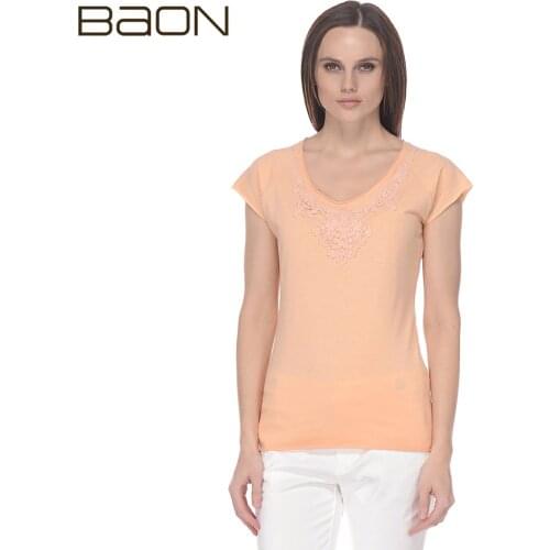 Женские футболки BAON China At AliExpress