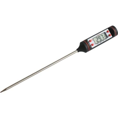 Digital Foods Thermometer For Cake Candy Fry BBQ Food Meat Temperature Car Air Conditioning Thermomete with Long Probe Dropship