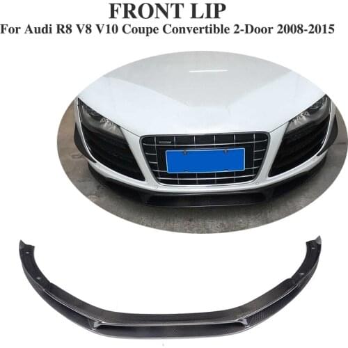 Carbon Fiber Front Lip Bumper Diffuser for Audi R8 GT V8 V10 2007-2016 Front Bumper Guard