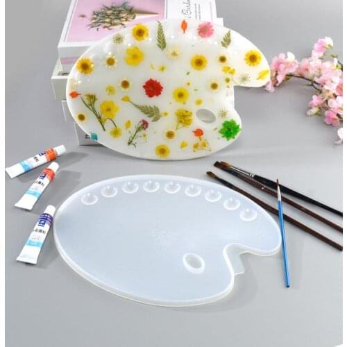 DIY UV Epoxy Resin Mold Drawing Paint Board Silicone Mold Resin Casting Molds Resin Borad Mould Tools Resin Crafts