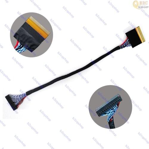 25CM FFC FPC to DuPont 2ch 8bit LVDS cable wire for Samsung LTM230HT05 LTM200KT07