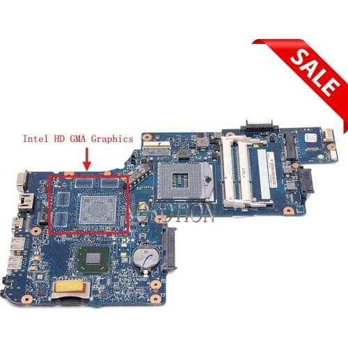 NOKOTION New H000051540 For toshiba satellite C850 Laptop motherboard HM76 intel HD GMA Graphics