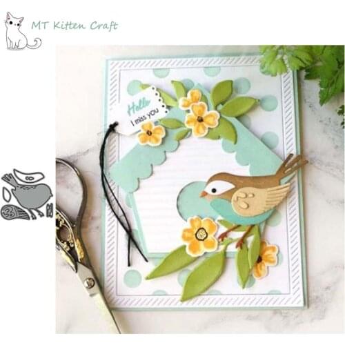 MT Craft Metal Cutting Dies Bird Scrapbooking Photo Album Decorative Embossing Paper Card Making Crafts Die Cut