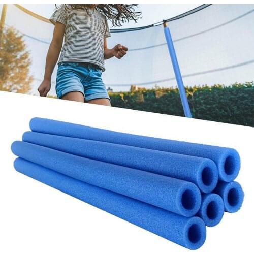 Trampoline Poles Cover Padding Foam Pipe Tubing Foamed Pipe Sponge Trampoline Pole Foam Sleeves Cover Blue Foam Padding