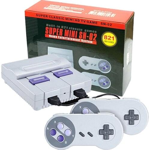 Retro game mini classic TV game console 4K HD video game console with 821 games, suitable for handheld gamers