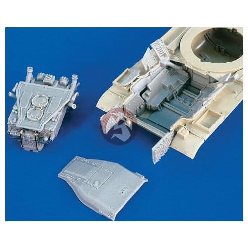 1:35 modern American M60 tank resin engine compartment 35686