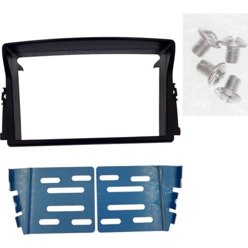 173x98 2Din fascia fit for Renault Trafic Opel Vivaro Nissan Primastar 2011-2012 Radio DVD CD Panel Mount Kit Adapter Trim Panel