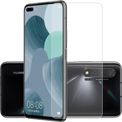 2PCS For Huawei Nova 6 Tempered Glass For Huawei Nova 6 Glass Film Phone Screen Protector Protective Glass for Huawei Nova 6 4G