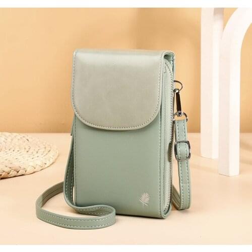 3 Layers Large Capacity Crossbody Bags for Mobile Phone and Wallet Female Luxury 2021 High Quality Designer Anti-theft Small Bag