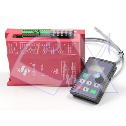 310V DC Brushless Motor Driver ZM-7205A Input 220V AC Max. 5A 1100W BLDC with Handheld Intelligent Setting Unit