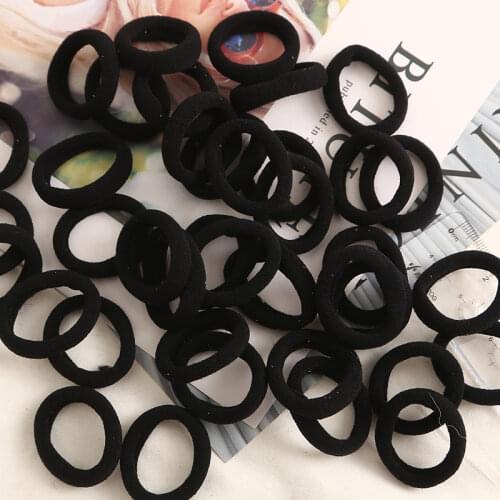 25/50pcs 3cm Hair Accessories Children Rubber Hair Bands Scrunchy Elastic Girls Hairbands Decorations Ties Gum for Hair Headwear