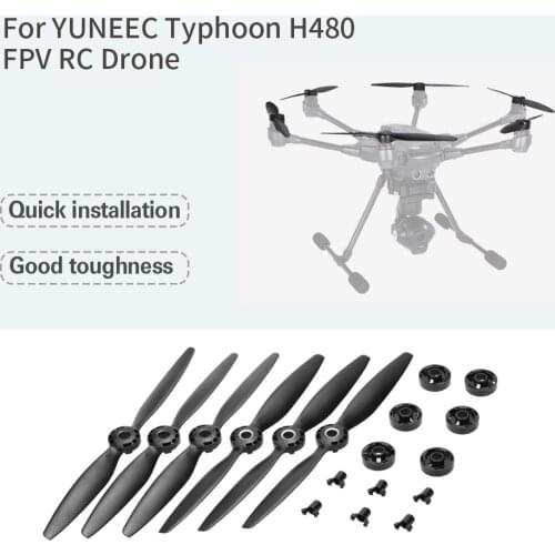 6pcs 3A 3B Quick Release Props Blade Propeller Spare Part for YUNEEC Typhoon H480 FPV Drone RC Quadcopter