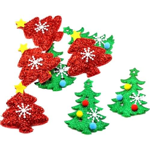8x Christmas Tree Embellishment Craft for DIY Xmas Party Ornaments