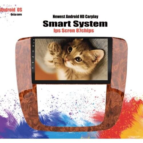 9'' IPS Screen Car Radio gps navi Video audio DVD player For GMC Yukon 2008 - 2013 carplay 4G LTE WIFI PC Tablet