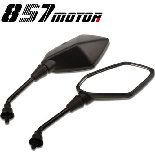 10mm Motorcycle Rearview Mirror Case For Z1000 CB400 VTEC Hornet 250 600 900 Z750 ER6 03-11 Z750 04-11 ER- 6N 06-10 ZRX1200