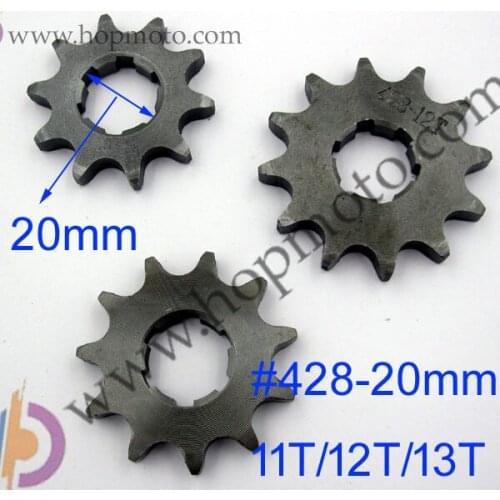 Dirt bike motorcycle scooter Engine #428 - 20mm chain front sprocket gear centre hole Dia free shipping