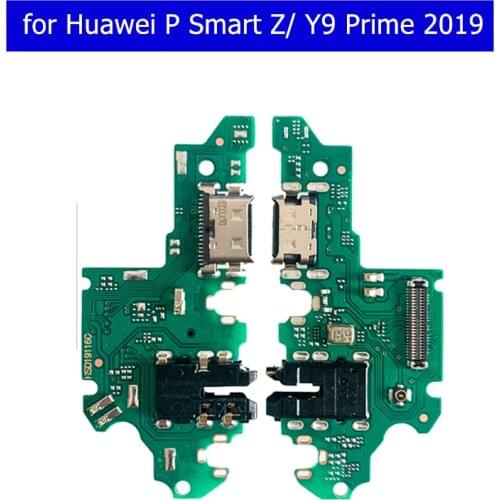For Huawei P Smart Z/ Y9 Prime 2019 USB Charger Connector Flex Cable USB Charging Dock PCB Board Flex Cable Repair Parts